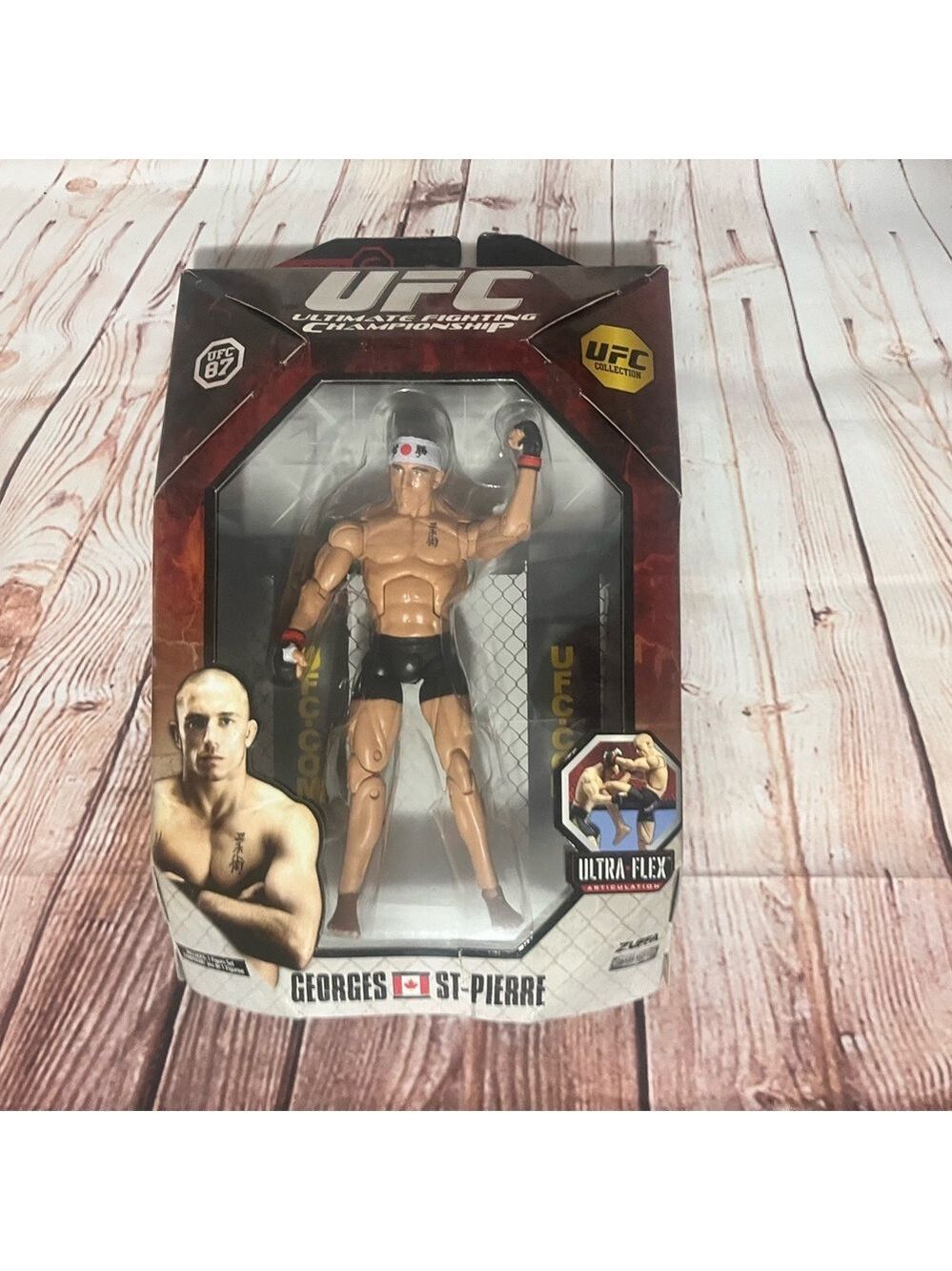 NIB UFC Series 6 Georges St-Pierre Action Figure